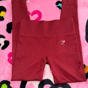 Gymshark Red Leggings
